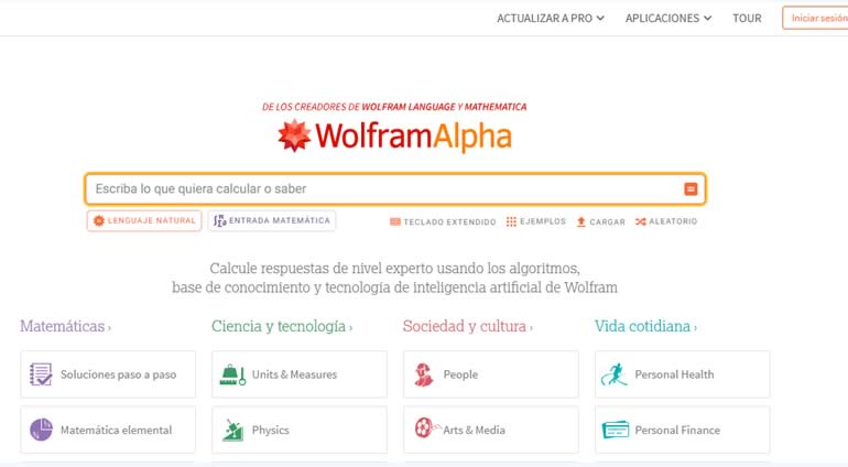 Wolfram alpha